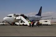 ۱۲۶ پرواز ویژه نوروز در فرودگاه اصفهان برقرار شد