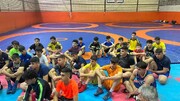 اولین تمرین اردوی تیم‌ ملی کشتی فرنگی نوجوانان ایران در قم برگزار شد