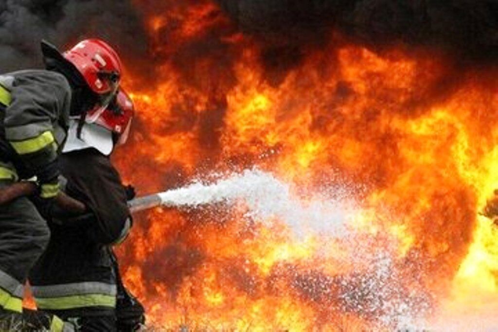 آتش سوزی مرگبار اتاق کارگری در جنوب تهران