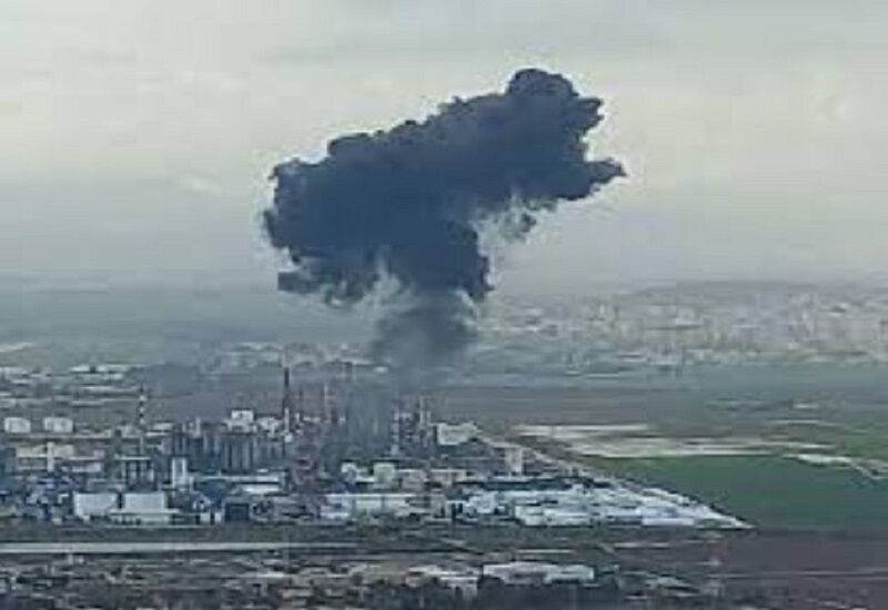 دوي انفجار قوي في خليج حيفا بالقرب من مصافي تكرير النفط