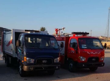 شهرداری قصرشیرین به ۲ دستگاه خودرو آتش‌نشانی و حمل زباله مکانیزه تجهیز شد