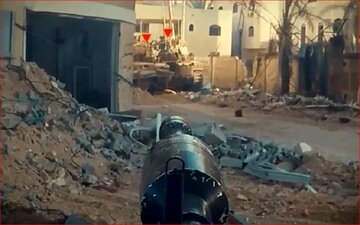 شکار ۶ تانک، یک نفربر و یک بلدوزر اسرائیل در غزه/ زخمی شدن ۳۵ نظامی صهیونیست در ۲۴ ساعت