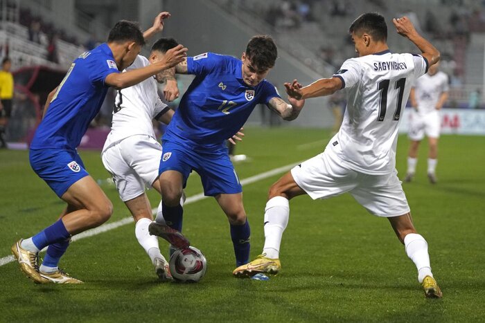 تایلند هم جام را با برد آغاز کرد/ قرقیزها تسلیم بودند