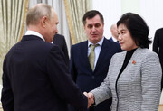 دیدار پوتین با وزیر خارجه کره شمالی و دعوت رسمی از رئیس جمهور روسیه برای سفر به پیونگ یانگ