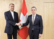 Die Außenminister Irans und der Schweiz treffen sich