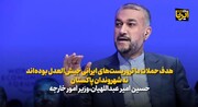 هدف حملات ما تروریست‌های ایرانی جیش‌العدل بوده‌اند نه شهروندان پاکستان