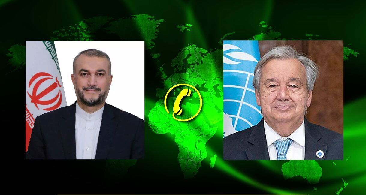 UN: Guterres, Amir-Abdollahian discussed region, Red Sea in phone call