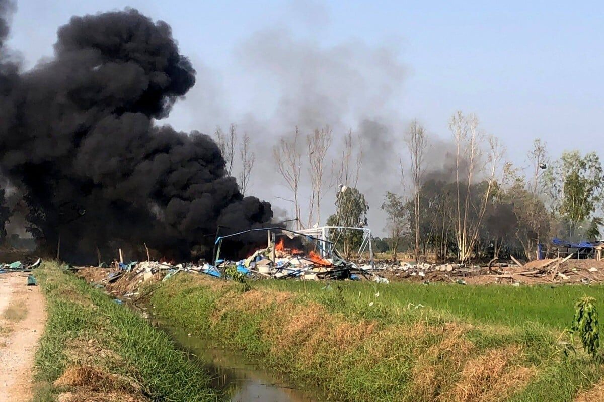 دست‌کم ۲۳ نفر در پی انفجار در کارخانه‌ای در تایلند کشته شدند