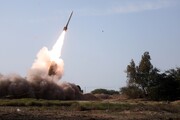 Khordad 15 missile system smashes targets in Iran Army-IRGC drills