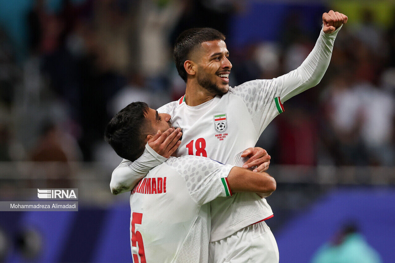 Iran's national team beats Hong Kong