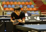 قهرمانی ورزشکار آذربایجان شرقی در مسابقات تنیس روی میز ترکیه