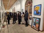 اختتامیه نمایشگاه نقاشی " به رنگ سپید " در بوشهر برگزار شد