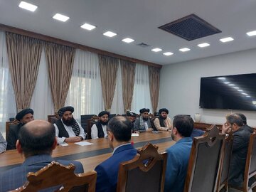 دیدار غریب‌آبادی با سرپرست وزارت امور خارجه افغانستان
