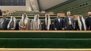 گروه دوستی پارلمانی کویت از صحن علنی مجلس بازدید کردند