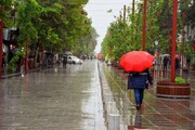 بارش باران در راه مازندران