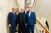 حماس کے اعلی عہدے دار موسی ابومرزوق اور روس میں ایران کے سفیر کی ملاقات