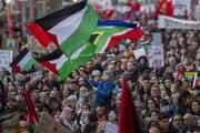 اسپین میں غزہ کے حق میں مظاہرے /  صیہونی حکومت سے جنگ بندی کا مطالبہ