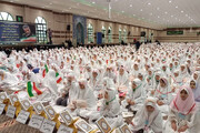 جشن تکلیف ۲ هزار دانش‌آموز دختر اردبیلی برگزار شد