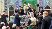 پیکر مطهر سردار شهید حسین محمدی در پردیس تشییع شد+فیلم