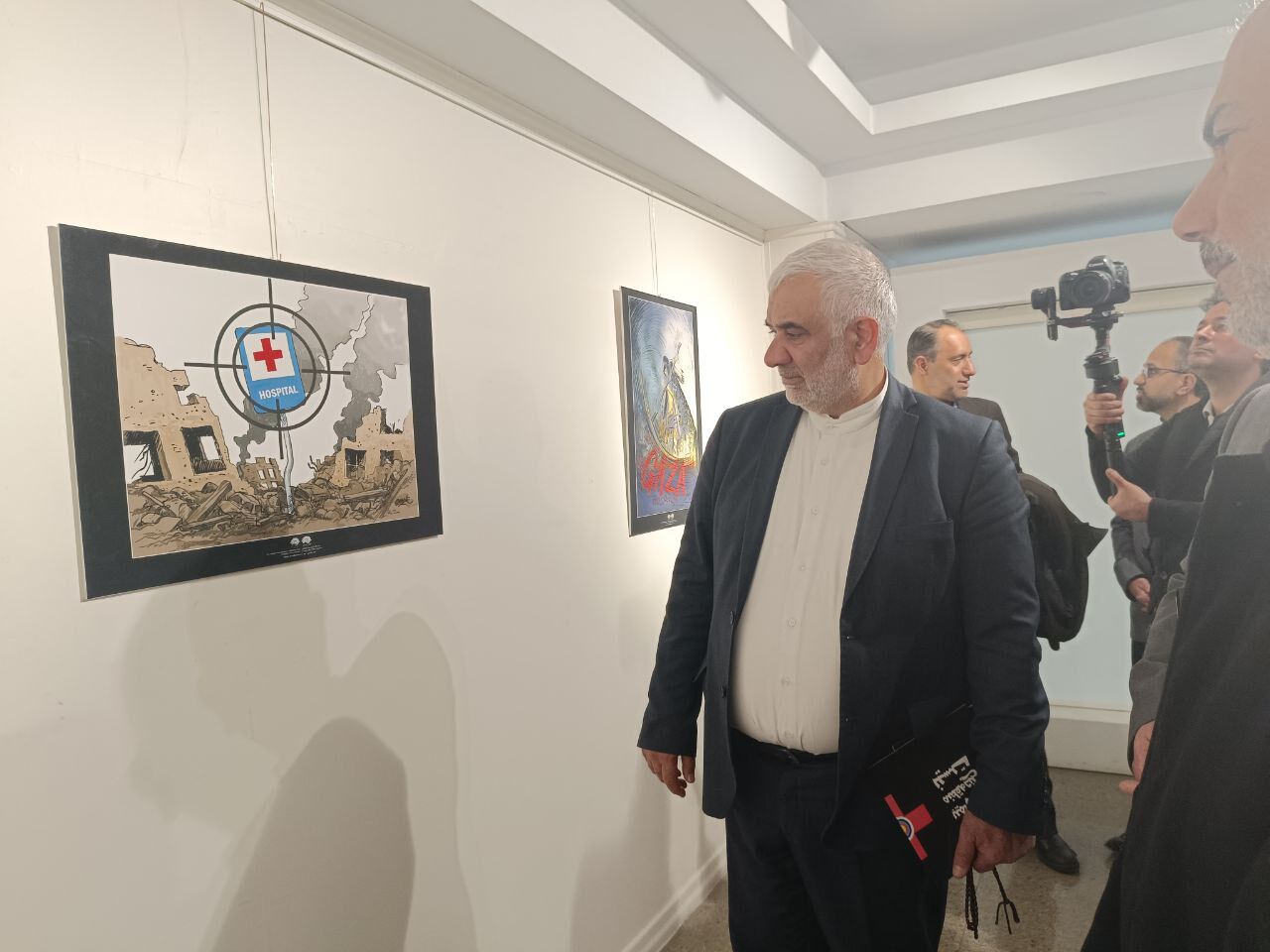 Cartoon-Ausstellung von Künstlern aus 24 Ländern in Teheran eröffnet
