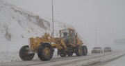 ۳۵ راه روستایی زنجان بر اثر بارش برف مسدود شد