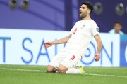 منتخب إيران يتقدم على نظيره السوري في الشوط الاول من مباراة ثمن نهائي كأس آسيا