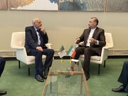 رایزنی وزرای خارجه ایران و الجزایر درباره تحولات منطقه در نیویورک