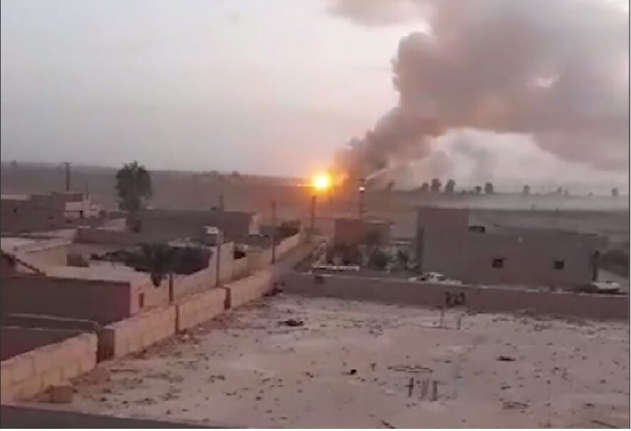 انفجار در شرق سوریه