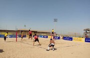 مسابقات تور ملی والیبال ساحلی ایران در بوشهر آغاز شد