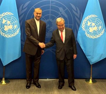 AmirAbdollahian et Guterres discutent des développements à Gaza et en mer Rouge