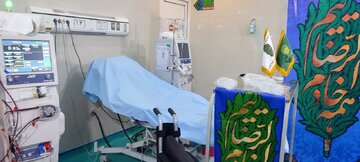 سایه مهر رضوی بر سر بیماران دیالیزی بیمارستان خاتم الانبیا(ص) زاهدان