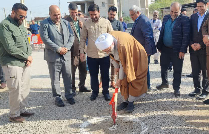 بهسازی معابر کوی بهارستان غربی و شرقی آبادان آغاز شد