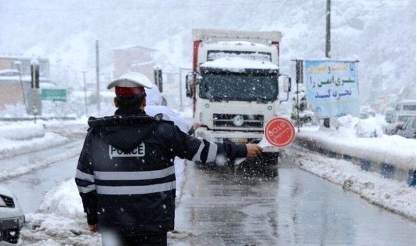 برف محور اهر - ورزقان را بست - ایرنا