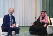 گفت وگوی مقام سعودی با فرستاده ویژه سازمان ملل درباره سوریه