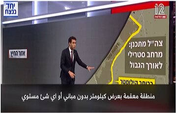 افشای جزئیات نقشه اسرائیل برای نوار غزه/ انهدام ۲۸۵۰ ساختمان در طول مرز + فیلم