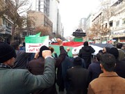 نمازگزاران مشهدی جنایات رژیم صهیونیستی را محکوم کردند+فیلم
