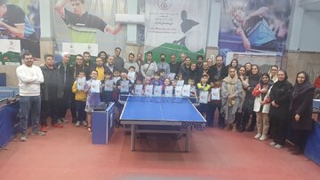نفرات برتر مسابقات تنیس روی میز چندجانبه غرب کشور در همدان معرفی شدند