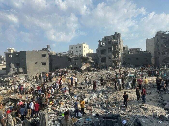غزہ والے شہیدوں کو اجتماعی طور پر سپرد خاک کرنے پر مجبور، یورپی انسانی حقوق کے نگراں ادارے کی رپورٹ