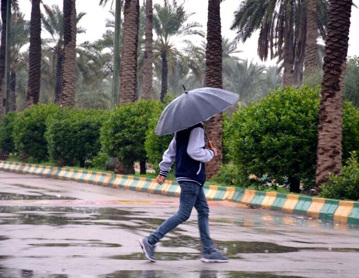 بارندگی هوای اهواز را قابل قبول کرد/هوای۹ شهر خوزستان در وضعیت سالم
