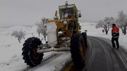 بارشهای زمستانی برخی از جاده‌های روستایی خراسان رضوی را مسدود کرد