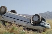 ۲ کشته بر اثر واژگونی خودرو در محور خوسف - بیرجند