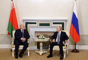 دیدار پوتین و لوکاشنکو و درخواست برای توسعه روابط اقتصادی و نظامی میان مسکو و مینسک
