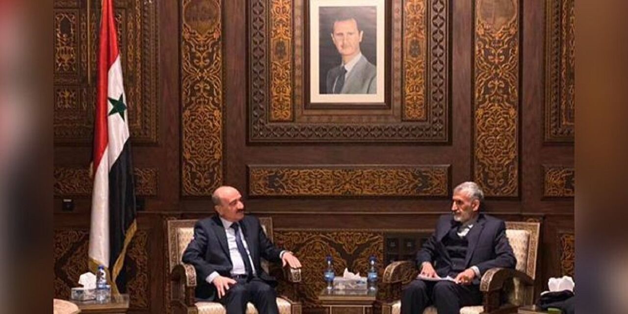 وزير الداخلية السوري يؤكد على استمرار التعاون مع ايران خاصة في مجال مكافحة الارهاب