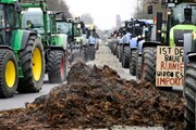 اعتراض کشاورزان در اروپا به بلژیک کشیده شد