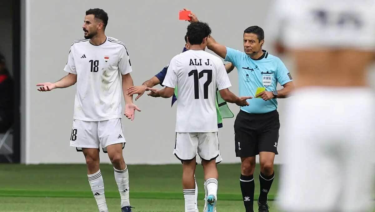 الإتحاد الآسيوي لكرة القدم: قرار الحكم "فغاني" في طرد اللاعب العراقي كان صحيحا