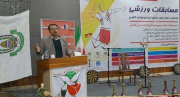 گسترش برنامه های ورزشی در بین جامعه ایثارگران البرز