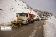 راه دسترسی ۱۵ روستای برف‌گیر گلستان باز شد
