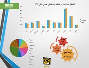 اینفوگرافیک/ تحقق ۱۰۰ درصدی تعهد اشتغال استان همدان