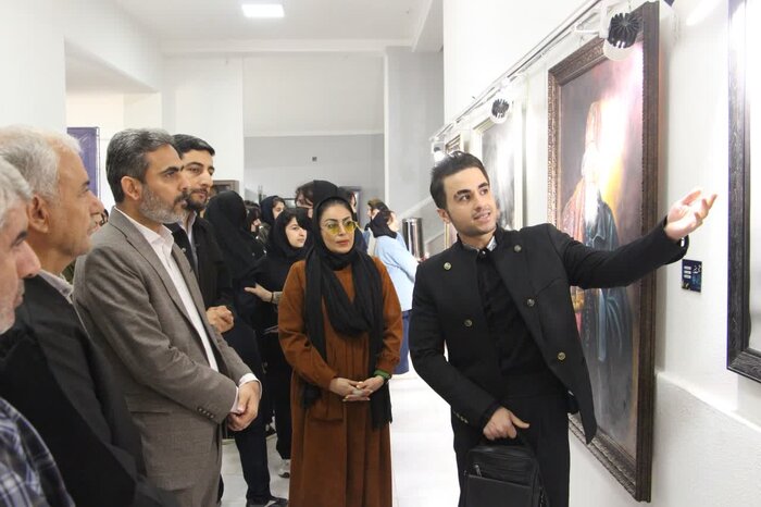 نمایشگاه "تجسم هنر" در بوشهر گشایش یافت