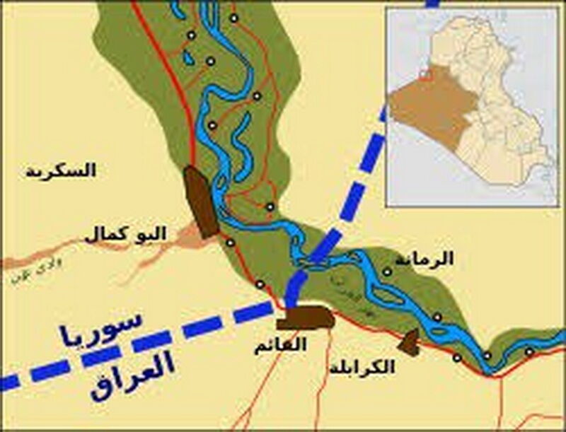 انفجارهای پی درپی در  شهر القائم و عکاشات عراق